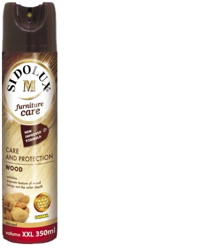 SIDOLUX M péče o nábytek s vůní MANDLÍ